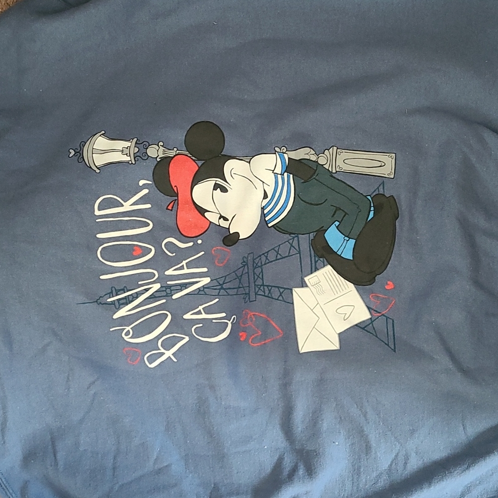 Disney Parks Hoodie - French Mickey Mouse